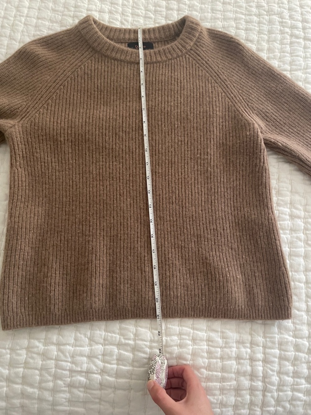 Quince Mongolian Cashmere Fisherman Sweater - Picture 7 of 7